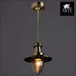Подвесной светильник Arte Lamp Fisherman A5518SP-1AB Цвет арматуры бронза Цвет плафонов прозрачный от ImperiumLoft