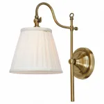 Бра Arte Lamp Seville A1509AP-1PB Цвет арматуры медь Цвет плафонов белый от ImperiumLoft
