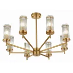 Люстра на штанге ST-Luce Bitonto SL1233.302.08 Цвет арматуры Желтый Цвет плафонов Неокрашенный от ImperiumLoft