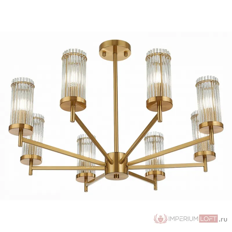 Люстра на штанге ST-Luce Bitonto SL1233.302.08 Цвет арматуры Желтый Цвет плафонов Неокрашенный от ImperiumLoft