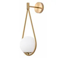 Бра Arte Lamp Matisse A7765AP-1AB Цвет арматуры Коричневый Цвет плафонов Белый