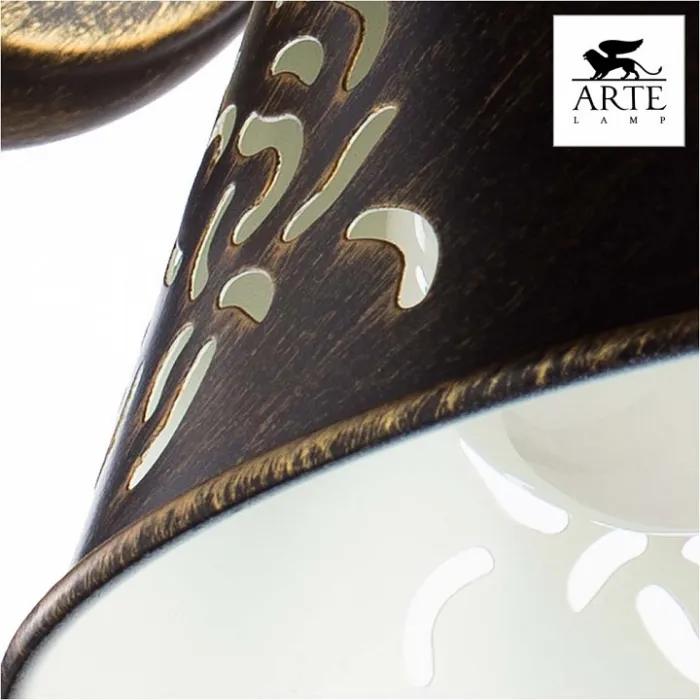 Спот Arte Lamp Cono A5218AP-1BR Цвет арматуры коричневый Цвет плафонов коричневый от ImperiumLoft