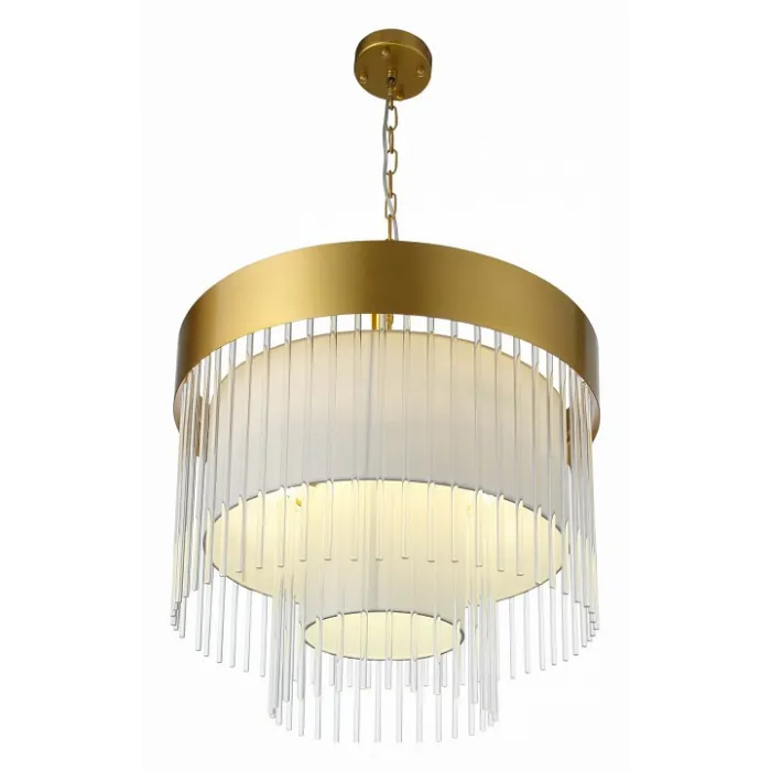 Подвесной светильник ST-Luce Aversa SL1352.203.09 Цвет арматуры Желтый Цвет плафонов Белый от ImperiumLoft