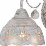 Бра Arte Lamp Sicilia A9106AP-1WG Цвет арматуры золото Цвет плафонов золото