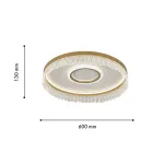 Потолочная люстра F-promo Lunetta 4186-2C от ImperiumLoft