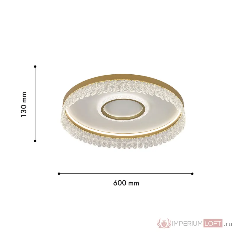 Потолочная люстра F-promo Lunetta 4186-2C от ImperiumLoft