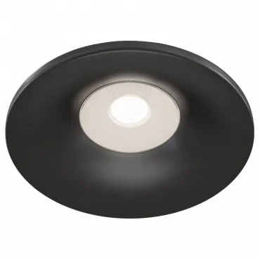 Встраиваемый светильник Maytoni Barret DL041-01B Цвет арматуры черный Цвет плафонов черный от ImperiumLoft