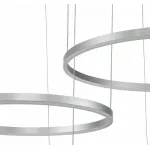 Подвесной светильник Indigo Galass 14001/3P Silver от ImperiumLoft