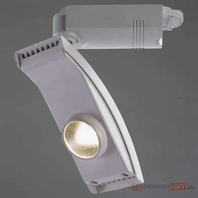 Светильник на штанге Arte Lamp Track Lights A2120PL-1WH Цвет арматуры белый Цвет плафонов белый от ImperiumLoft
