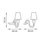 Бра Lightstar Otto 809616 Цвет арматуры хром от ImperiumLoft