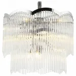 Подвесная люстра Stilfort Seauty 2121/09/12P Цвет плафонов прозрачный Цвет арматуры хром