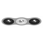 Встраиваемый светильник Lightstar Intero 16 triple round i639070607 Цвет арматуры разноцветный
