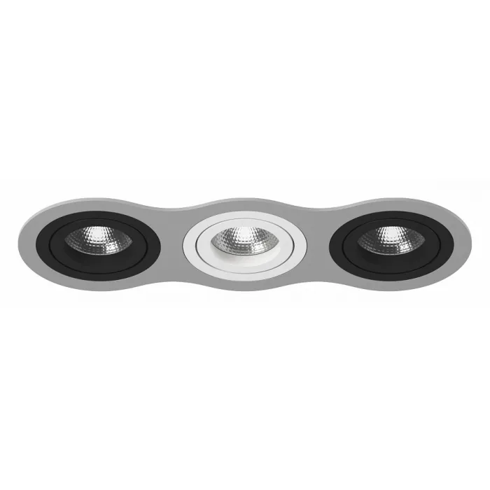 Встраиваемый светильник Lightstar Intero 16 triple round i639070607 Цвет арматуры разноцветный от ImperiumLoft