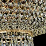 Люстра на штанге Maytoni Palace DIA890-CL-05-G Цвет арматуры золото Цвет плафонов прозрачный от ImperiumLoft