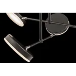 Люстра на штанге Maytoni Fad MOD070PL-L48B3K Цвет арматуры черный Цвет плафонов белый от ImperiumLoft