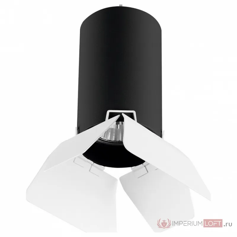 Подвесной светильник Lightstar Rullo 7 RP437436 Цвет плафонов черно-белый от ImperiumLoft