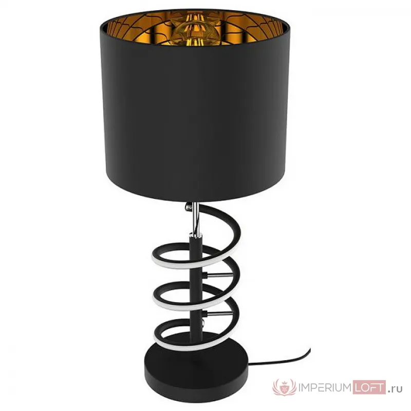 Настольная лампа декоративная Zumaline Tina TL180515-2 Цвет плафонов черный от ImperiumLoft