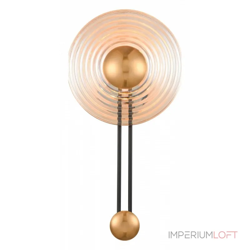 Бра Vele Luce Rome VL5754W01 Цвет арматуры Черный Цвет плафонов Желтый Бра Vele Luce Rome VL5754W01 Цвет арматуры Черный Цвет плафонов Желтый