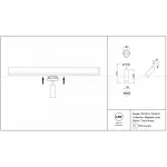 Светильник на штанге Maytoni Track lamps TR019-2-7W4K-B Цвет арматуры черный Цвет плафонов черный