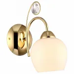 Бра Arte Lamp Millo A9549AP-1GO Цвет арматуры золото Цвет плафонов белый
