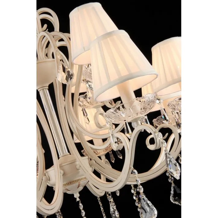Подвесная люстра Maytoni Triumph ARM288-12-G Цвет арматуры кремовый Цвет плафонов кремовый от ImperiumLoft