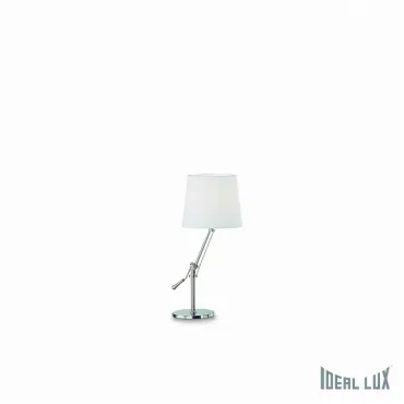 Настольная лампа декоративная Ideal Lux Regol REGOL TL1 BIANCO Цвет арматуры никель
