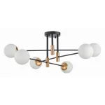 Потолочная люстра ST-Luce Limano SL1203.402.06 Цвет плафонов белый Цвет арматуры бронза от ImperiumLoft