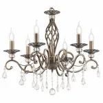 Подвесная люстра Maytoni Grace RC247-PL-06-R Цвет арматуры бронза Цвет плафонов прозрачный от ImperiumLoft