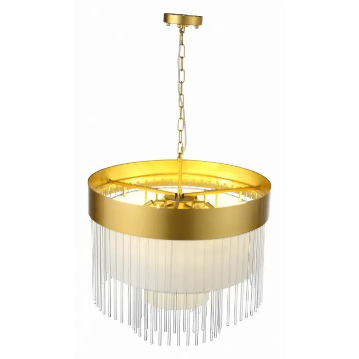 Подвесной светильник ST-Luce Aversa SL1352.203.09 Цвет арматуры Желтый Цвет плафонов Белый от ImperiumLoft