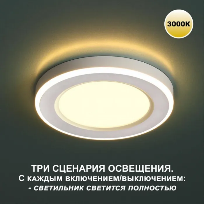 Встраиваемый светильник Novotech Span 359020 от ImperiumLoft