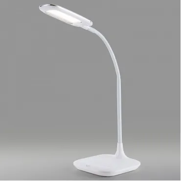 Настольная лампа офисная Eurosvet Effi 80419/1 белый Цвет арматуры белый Цвет плафонов белый от ImperiumLoft