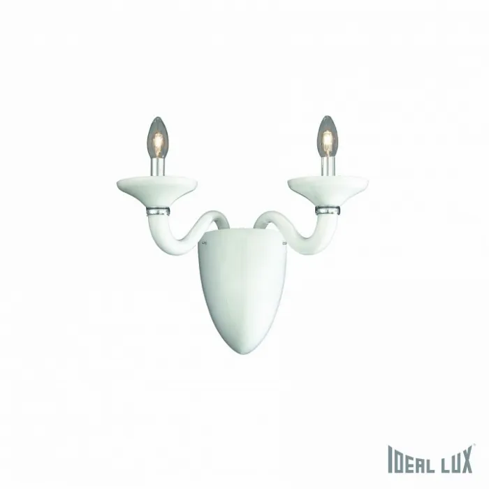 Бра Ideal Lux White Lady WHITE LADY AP2 BIANCO Цвет арматуры белый от ImperiumLoft