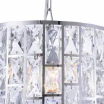 Подвесной светильник Maytoni Gelid MOD184-PL-01-CH Цвет арматуры хром Цвет плафонов прозрачный от ImperiumLoft