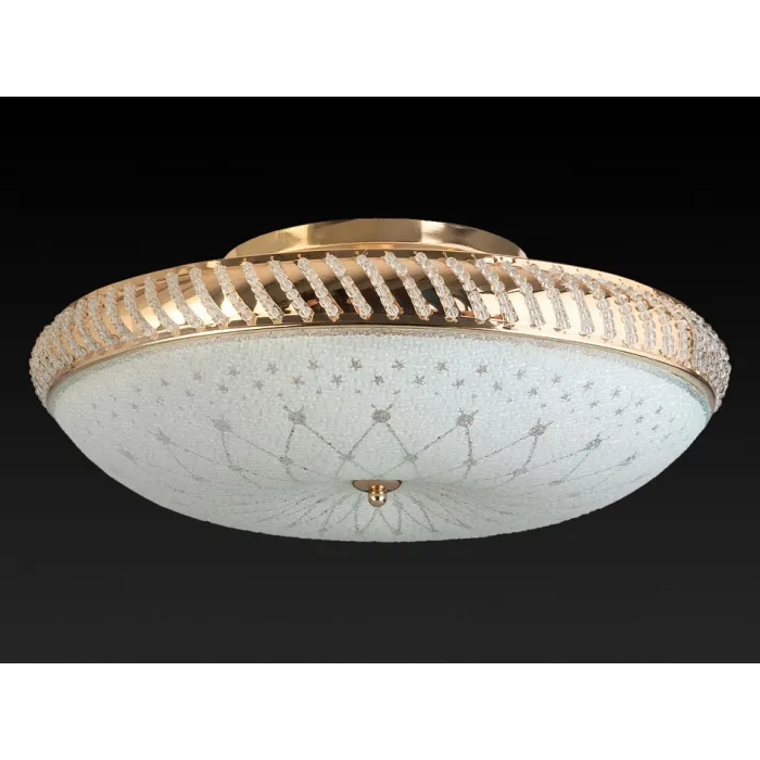 Светильник на штанге TopLight Loreen TL1492Y-05GC Цвет арматуры золото Цвет плафонов белый от ImperiumLoft