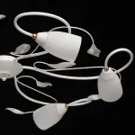 Потолочная люстра MW-Light Верона 334012906 Цвет арматуры золото Цвет плафонов белый от ImperiumLoft