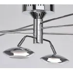 Люстра на штанге MW-Light Гэлэкси 7 632013508 Цвет арматуры хром Цвет плафонов хром от ImperiumLoft