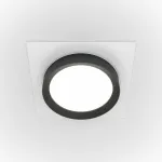 Встраиваемый светильник Maytoni Hoop DL086-GX53-SQ-WB