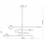 Подвесной светильник F-promo Ducan 3094-8P