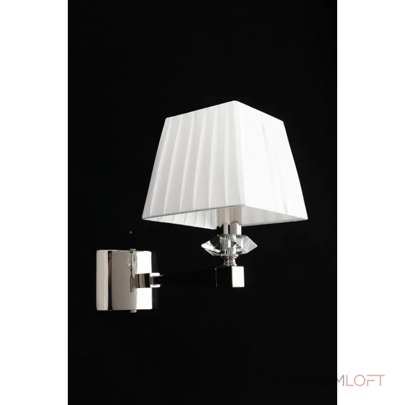 Бра Aployt Dominka APL.722.01.01 Цвет арматуры никель Цвет плафонов белый от ImperiumLoft Бра Aployt Dominka APL.722.01.01 Цвет арматуры никель Цвет плафонов белый от ImperiumLoft