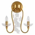 Бра Favourite Bellis 2871-2W Цвет арматуры золото Цвет плафонов белый от ImperiumLoft