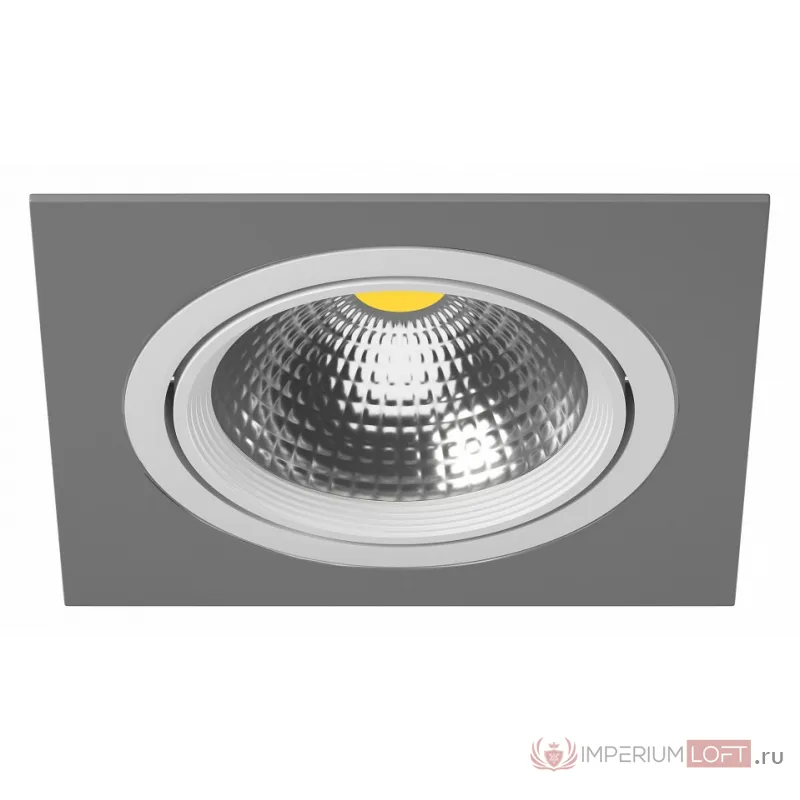 Встраиваемый светильник Lightstar Intero 111 i81906 Цвет арматуры серый от ImperiumLoft