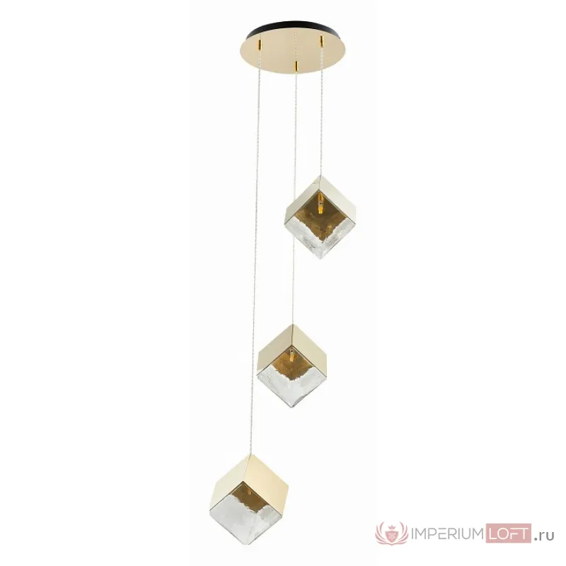 Подвесной светильник ST-Luce Riello SL1182.203.03 Цвет арматуры желтый Цвет плафонов желтый от ImperiumLoft