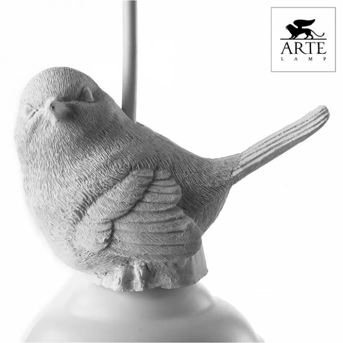 Подвесной светильник Arte Lamp Frescura A8029SP-1WH Цвет арматуры белый Цвет плафонов прозрачный от ImperiumLoft