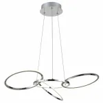 Подвесной светильник Vele Luce Punto 742 VL7033P04 Цвет арматуры хром Цвет плафонов хром от ImperiumLoft