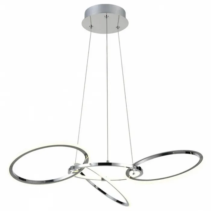 Подвесной светильник Vele Luce Punto 742 VL7033P04 Цвет арматуры хром Цвет плафонов хром от ImperiumLoft