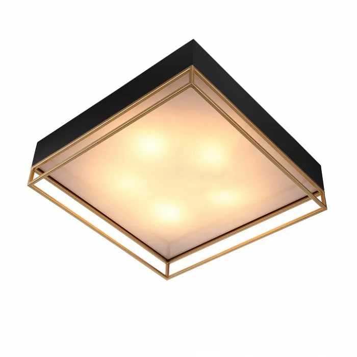 Накладной светильник ST-Luce Chodo SL1127.422.05 Цвет арматуры черный Цвет плафонов белый от ImperiumLoft