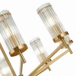 Люстра на штанге ST-Luce Bitonto SL1233.302.08 Цвет арматуры Желтый Цвет плафонов Неокрашенный от ImperiumLoft