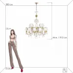 Подвесная люстра Loft it Grace 10203/12+8 White от ImperiumLoft