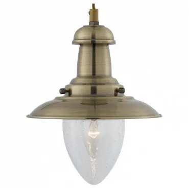Подвесной светильник Arte Lamp Fisherman A5518SP-1AB Цвет арматуры бронза Цвет плафонов прозрачный