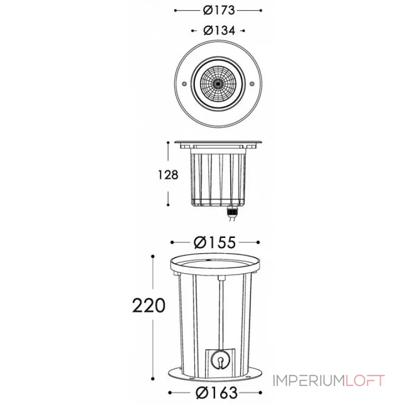 Встраиваемый в дорогу светильник Deko-Light COB 12 Soft WW 730420 Цвет арматуры серебро Цвет плафонов прозрачный от ImperiumLoft Встраиваемый в дорогу светильник Deko-Light COB 12 Soft WW 730420 Цвет арматуры серебро Цвет плафонов прозрачный от ImperiumLoft